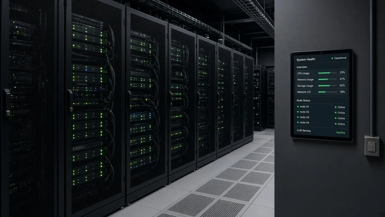 Private rack infrastructure for on-premise and VPC AI deployments